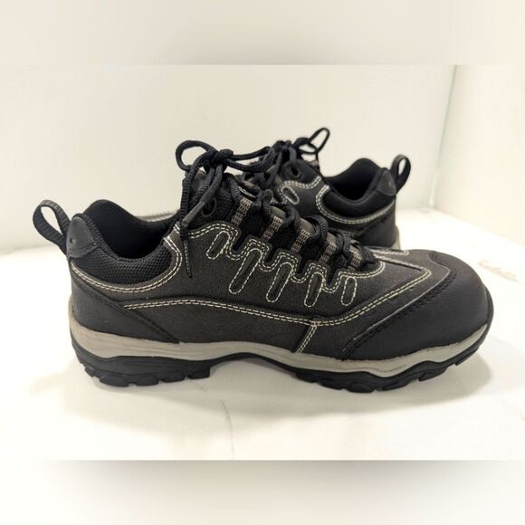 Hytest Unisex Poron XRD Leather Shoes still toe black safety shoes boots sz 9.5W main image 5